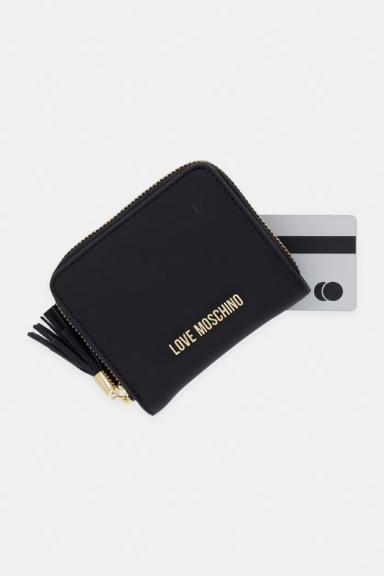 Love Moschino portfel damski czarny JC5689PP0OKD0000