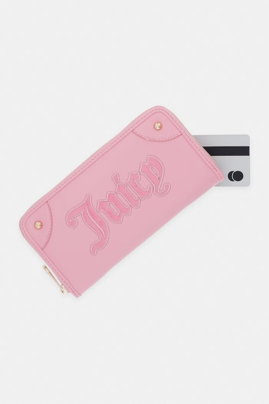 Juicy Couture portfel damski CANDY różowy WEJBT9985WVP