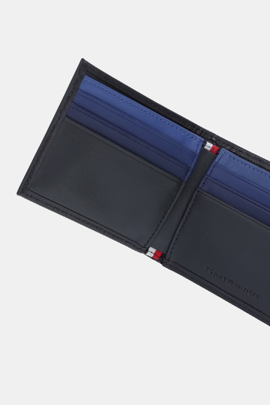Akcesoria Tommy Hilfiger portfel skórzany AM0AM13958 granatowy