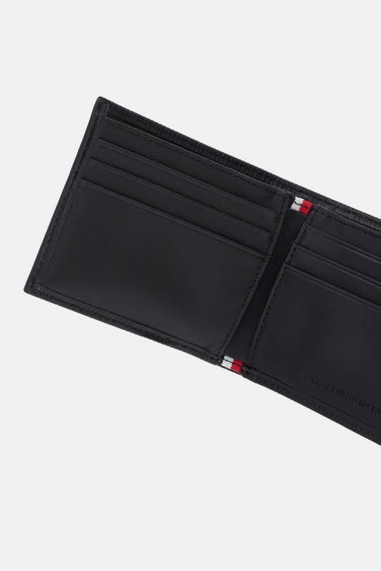 Akcesoria Tommy Hilfiger portfel skórzany AM0AM13958 czarny