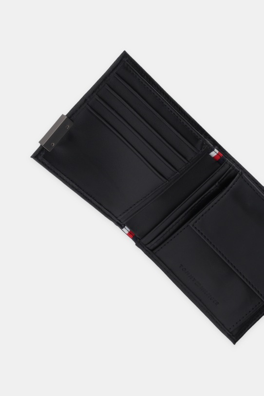 Αξεσουάρ Δερμάτινο πορτοφόλι Tommy Hilfiger AM0AM13962 μαύρο