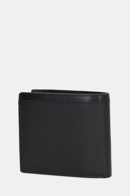Tommy Hilfiger portfel skórzany AM0AM13969 czarny SS26