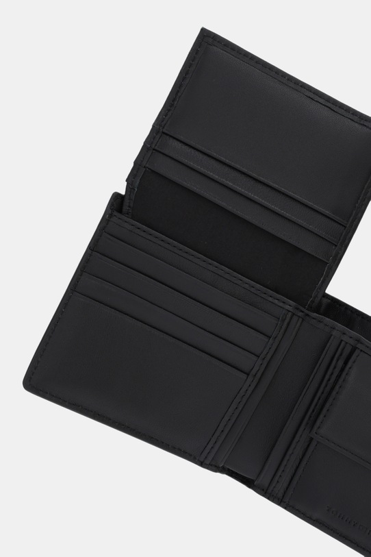 Akcesoria Tommy Hilfiger portfel skórzany AM0AM13969 czarny