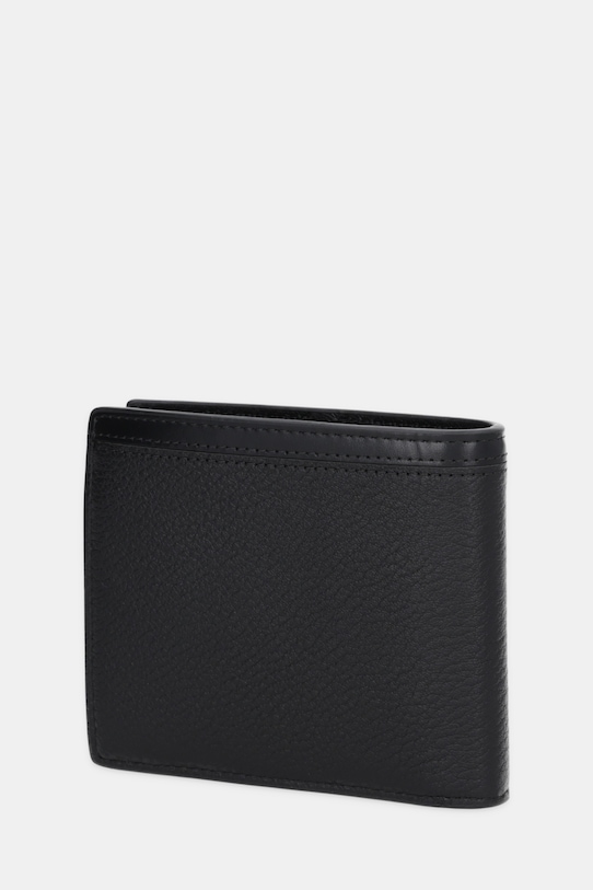 Tommy Hilfiger portfel skórzany AM0AM13970 czarny SS26