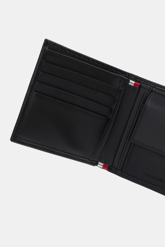 Akcesoria Tommy Hilfiger portfel skórzany AM0AM13974 czarny