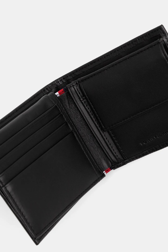 Akcesoria Tommy Hilfiger portfel skórzany AM0AM13978 czarny