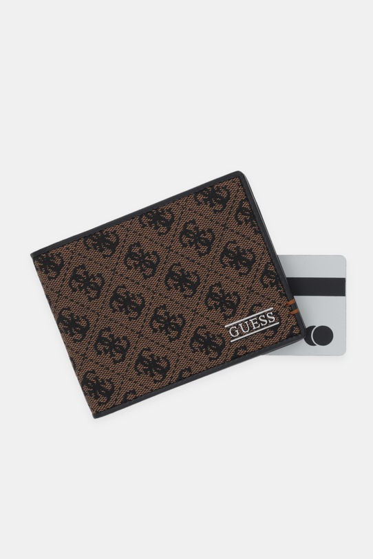 Novčanik Guess BOSTON smeđa SMBOLJ.LEA20