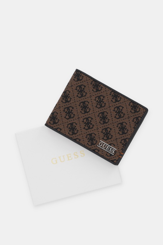 Novčanik Guess BOSTON SMBOLJ.LEA20 smeđa