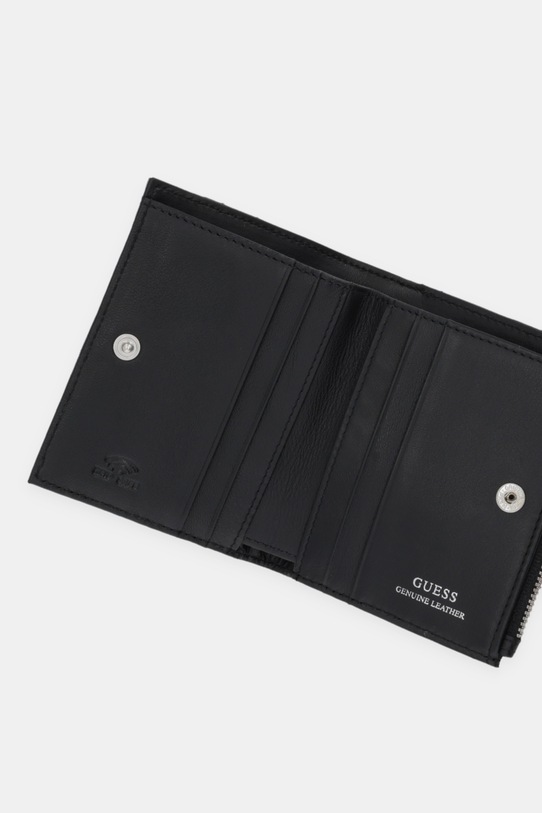 Αξεσουάρ Πορτοφόλι Guess MONACO SMMOGR.LEA03 μαύρο