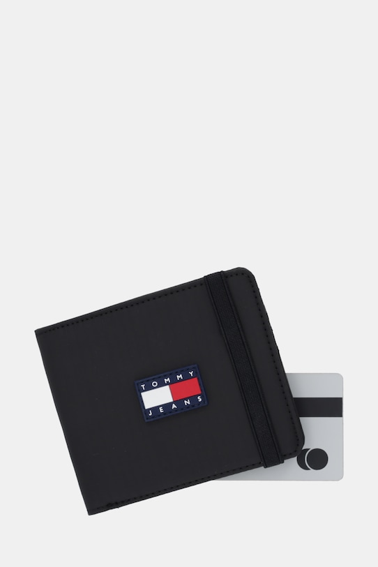 Tommy Jeans portfel czarny AM0AM13867