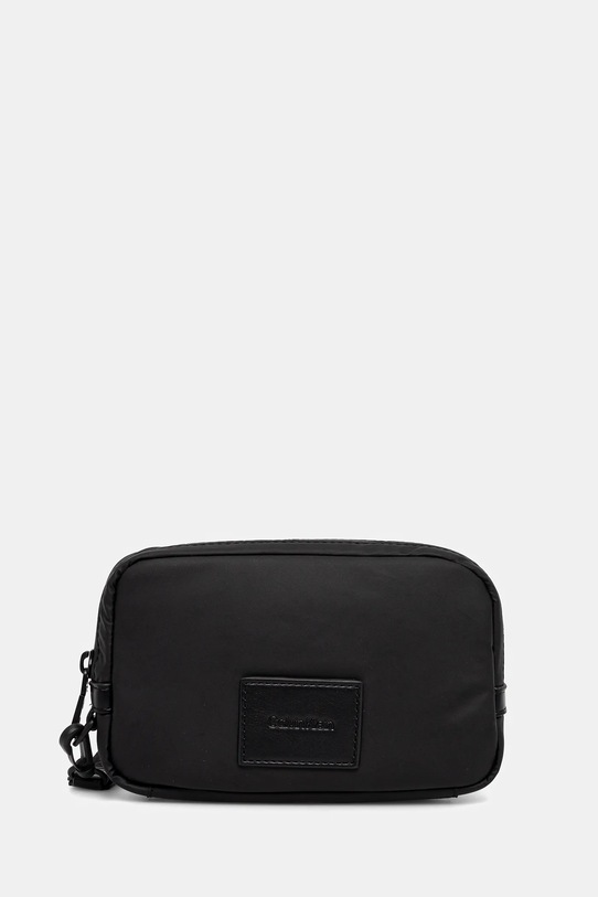 Calvin Klein saszetka aplikacja czarny LV04D1114G