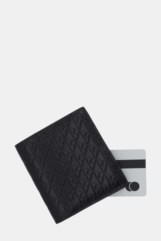 Calvin Klein portfel skórzany czarny LV04D1127G