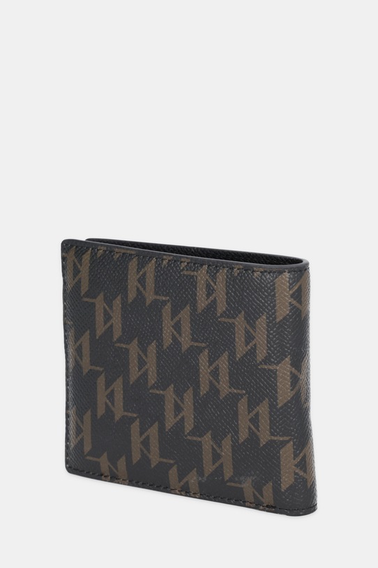 Karl Lagerfeld portfel K/MONOGRAM B1M32055 brązowy SS26