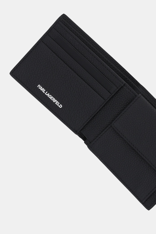 Dodaci Kožni novčanik Karl Lagerfeld K/RSG A3M32050 crna