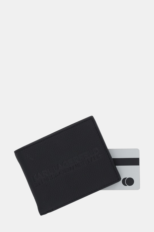 Kožni novčanik Karl Lagerfeld K/RSG crna A3M32050