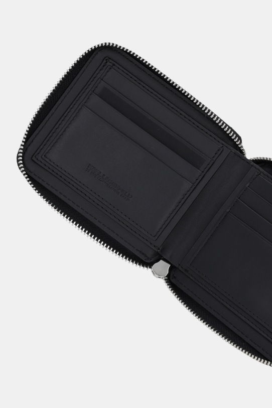 Dodaci Kožni novčanik Karl Lagerfeld K/LOOM B1M32050 crna