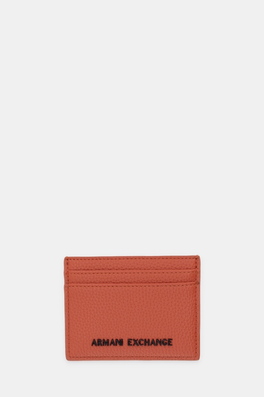 Puzdro na karty Armani Exchange puzdro na karty oranžová XM000169.AF19929
