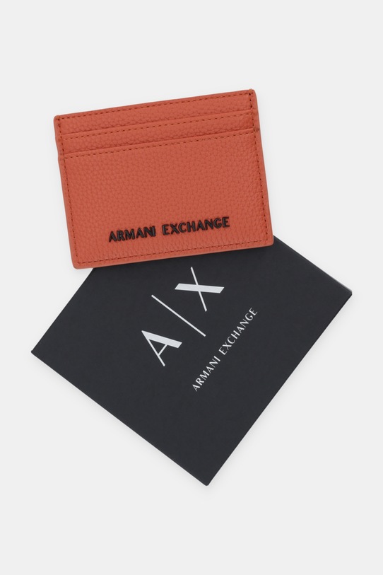 Puzdro na karty Armani Exchange oranžová XM000169.AF19929