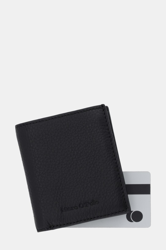 Marc O'Polo portfel skórzany czarny 5000008513