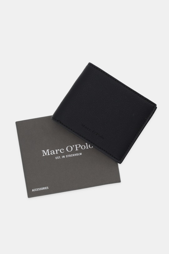 Marc O'Polo portfel skórzany 5000009116 czarny