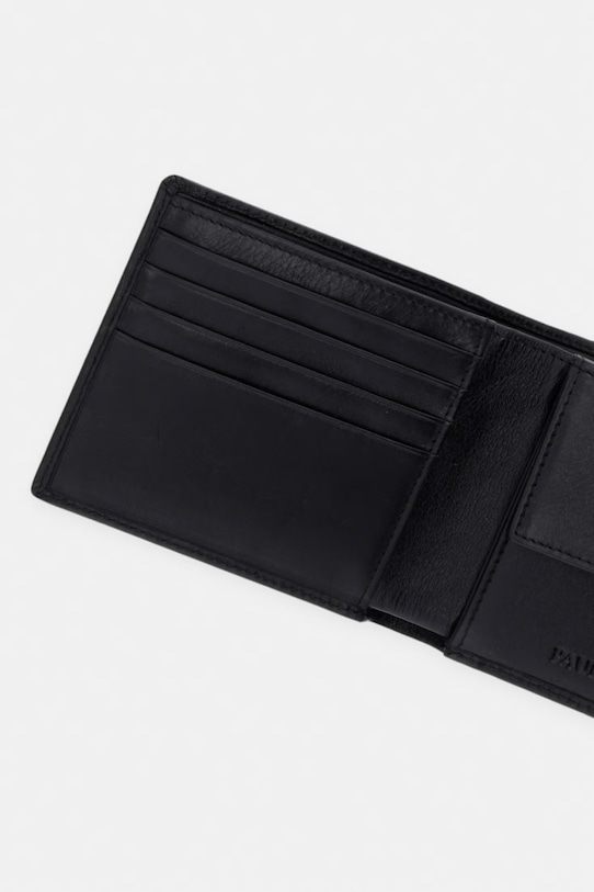 Akcesoria Paul&Shark portfel skórzany 14318114 czarny