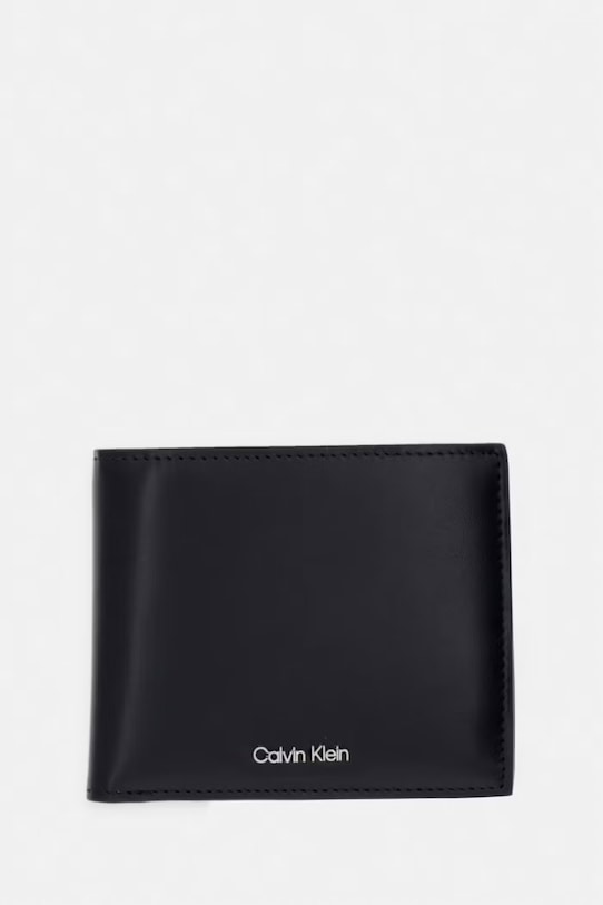 Calvin Klein pénztárca férfi bőr fekete LV04D1163G