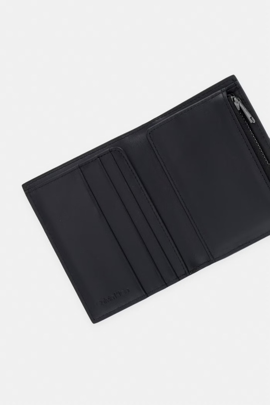 Doplnky Calvin Klein peňaženka pánska kožená LV04D1233G čierna