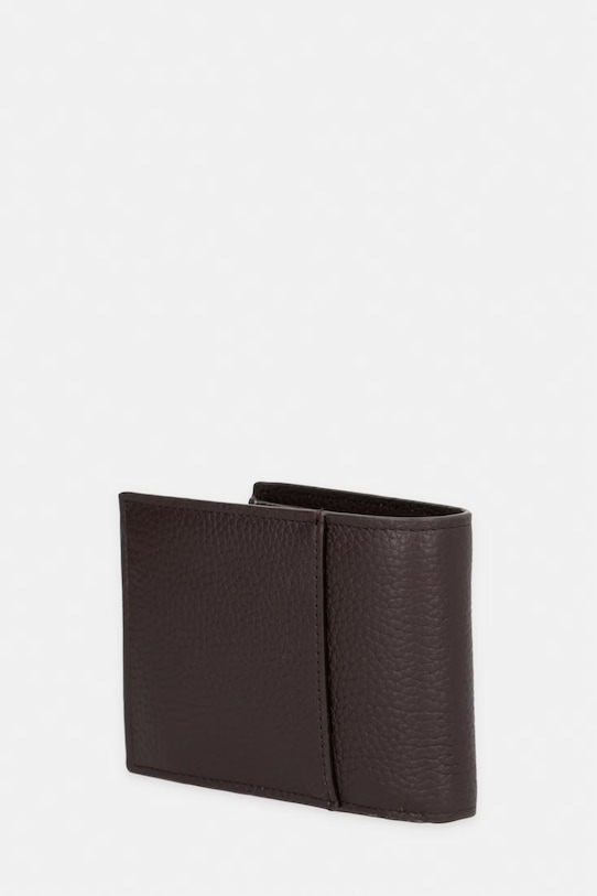 Calvin Klein портфейл RFID мъжки от кожа LV04D1241G кафяв SS26