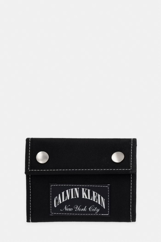 Calvin Klein portfel RFID męski czarny LV04D1249G