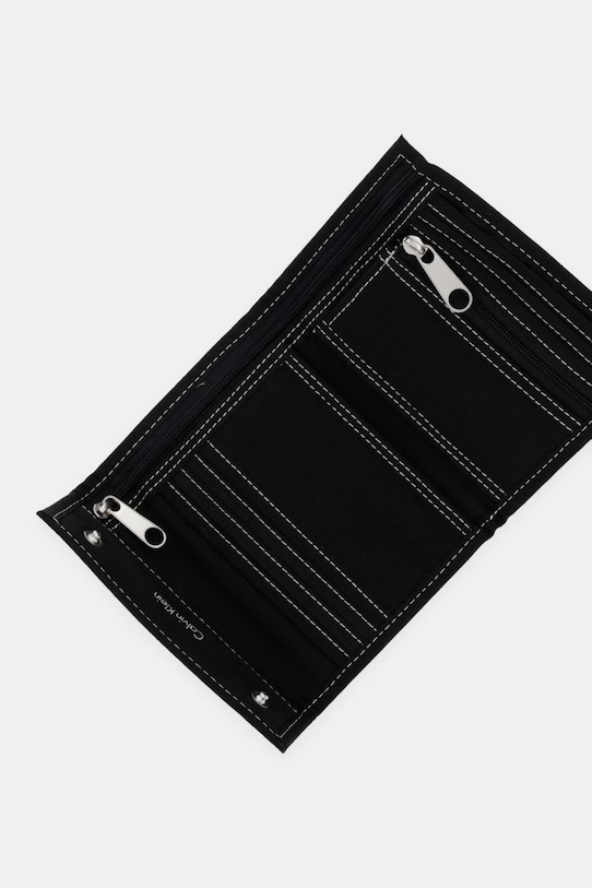 Akcesoria Calvin Klein portfel RFID męski LV04D1249G czarny