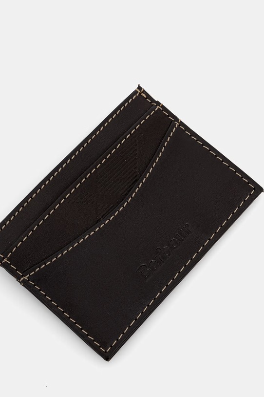 Barbour zestaw portfel i etui na karty męski skórzany Tyneside MGS0103