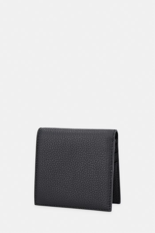 Trussardi portfel skórzany I018E000106N czarny SS26