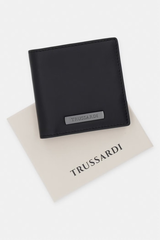Trussardi portfel skórzany I074E000125N czarny