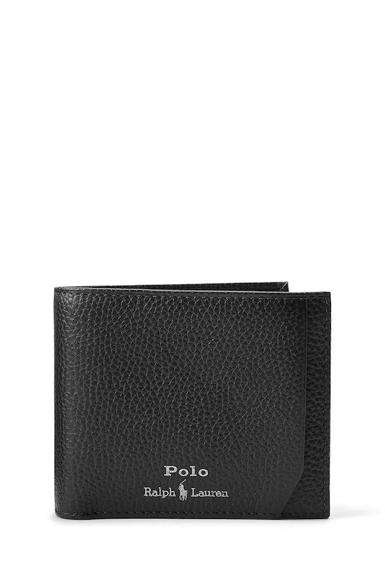 Polo Ralph Lauren portfel i brelok skórzany 405974635 czarny SS26