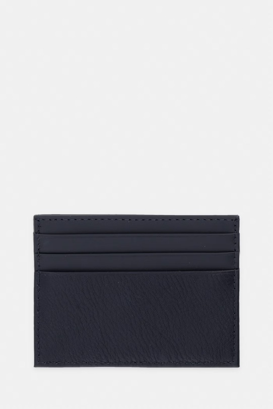Tommy Hilfiger θήκη για κάρτες ανδρική δερμάτινη AM0AM14228 σκούρο μπλε SS26