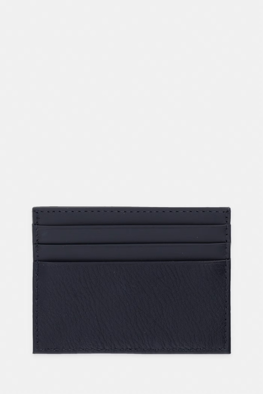 Tommy Hilfiger θήκη για κάρτες ανδρική δερμάτινη AM0AM14228 σκούρο μπλε SS26