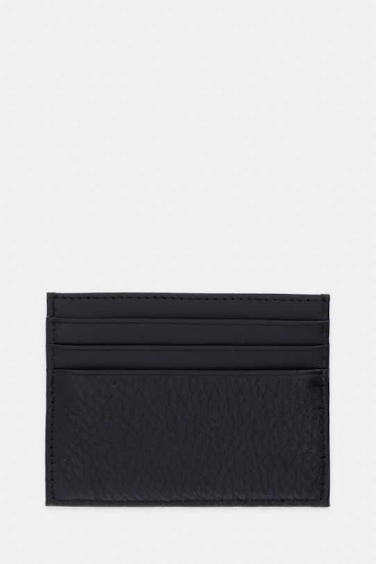 Tommy Hilfiger Θήκη για κάρτες Ανδρική δερμάτινη AM0AM14228 μαύρο SS26