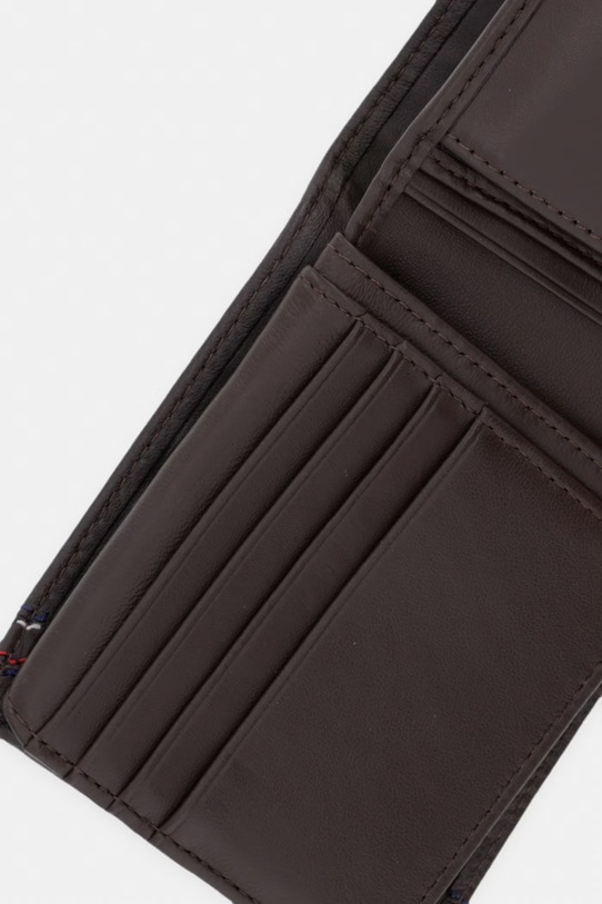 Doplňky Tommy Hilfiger Peněženka pánská kožená AM0AM14229 hnědá