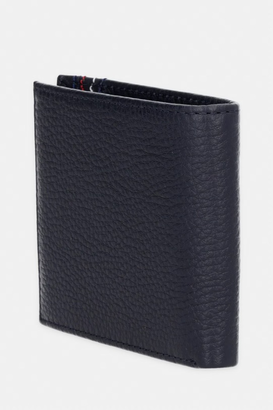 Tommy Hilfiger peňaženka pánska kožená AM0AM14232 tmavomodrá SS26