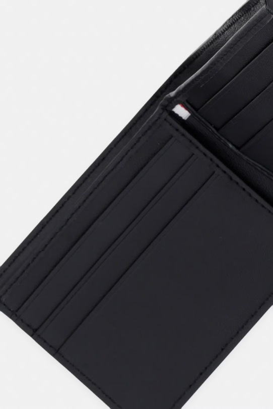 Doplňky Tommy Hilfiger Peněženka pánská kožená AM0AM14241 černá