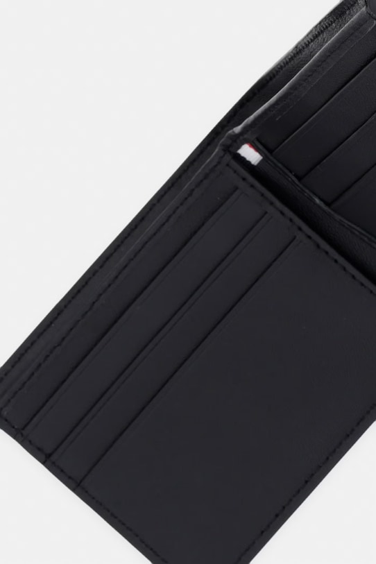Αξεσουάρ Tommy Hilfiger Πορτοφόλι ανδρικό δερμάτινο AM0AM14241 μαύρο