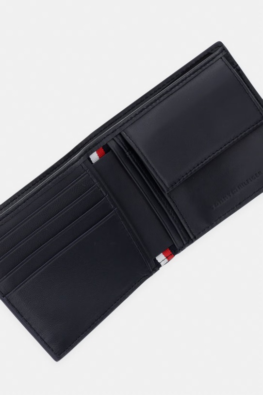 Doplňky Tommy Hilfiger Peněženka pánská kožená AM0AM14242 námořnická modř