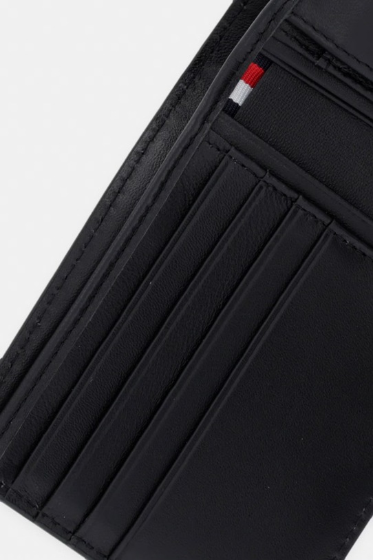 Doplňky Tommy Hilfiger peněženka pánská kožená AM0AM14242 černá