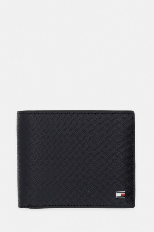 Tommy Hilfiger Πορτοφόλι ανδρικό δερμάτινο μαύρο AM0AM14243