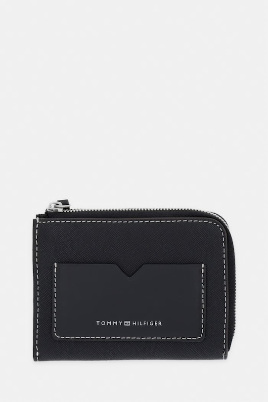 Tommy Hilfiger πορτοφόλι ανδρικό δερμάτινο μαύρο AM0AM14250