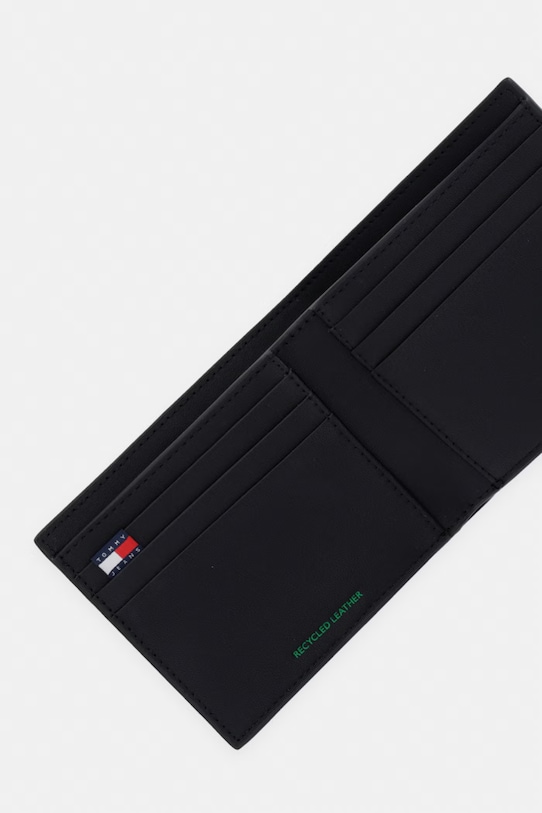 Doplnky Tommy Jeans pánska peňaženka AM0AM14281 čierna