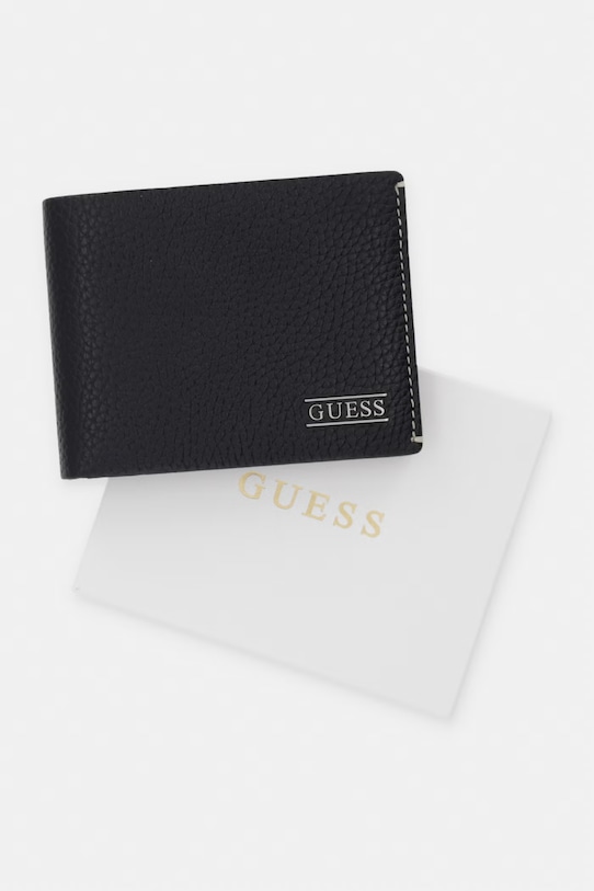 Guess denarnica moška usnjena BOSTON SMBOGS.LEA20 črna