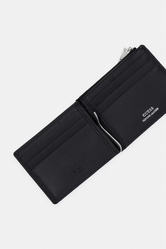Dodatki Guess denarnica moška usnjena BOSTON SMBOGS.LEA98 črna