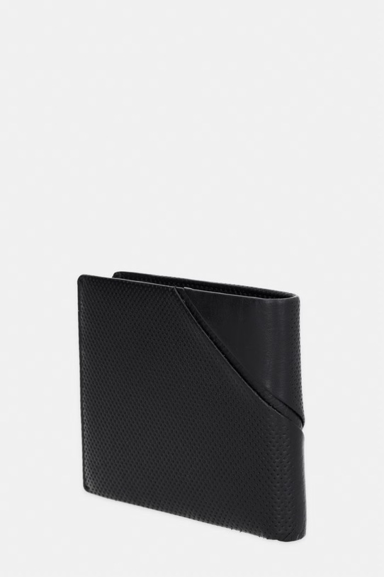 Guess portfel męski skórzany BOSTON SMBOSP.LEA20 czarny SS26