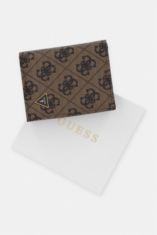 Guess denarnica moška usnjena MILANO SMVELE.LEA04 rjava